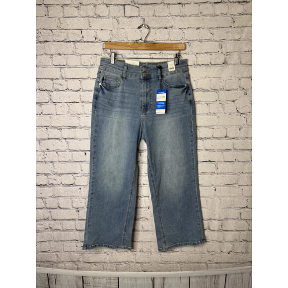 Judy Blue High Waist Wide Crop Women's Jeans Size 30x22 - Picture 4 of 9